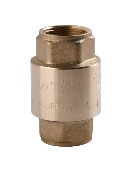 Обратный клапан Quality Professional QP100 1/2 дюйма, с латунным штоком - 3