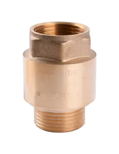 Обратный клапан Quality Professional QP100MF НВ 1 дюйм, с латунным штоком - 1