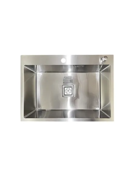 Кухонная мойка прямоугольная Romzha Arta Nova U-650 Max с дозатором и корзиной, 700 х 500 х 230 мм - 2 Кухонная мойка прямоугольная Romzha Arta Nova U-650 Max с дозатором и корзиной, 700 х 500 х 230 мм - 2