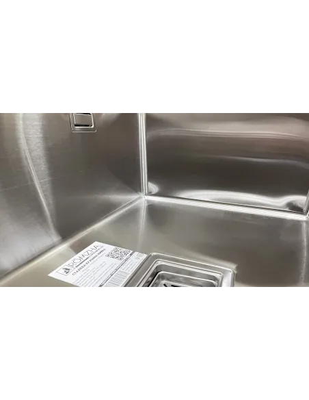 Кухонная мойка прямоугольная Romzha Arta Nova U-650 Max с дозатором и корзиной, 700 х 500 х 230 мм - 9 Кухонная мойка прямоугольная Romzha Arta Nova U-650 Max с дозатором и корзиной, 700 х 500 х 230 мм - 9