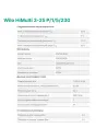 Відцентровий поверхневий насос Wilo HiMulti 3-25 P/1/5/230 0.5 кВт - 3