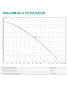 Відцентровий поверхневий насос Wilo HiMulti 3-25 P/1/5/230 0.5 кВт - 2