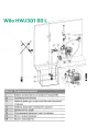 Насосная станция Wilo HWJ301 60 L 1.1 кВт, бак 60 литров - 4