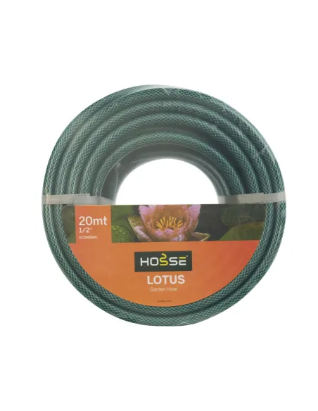 Шланг для полива EVCI Plastik Lotus 1/2 дюйма, 20 метров, армированный - 1