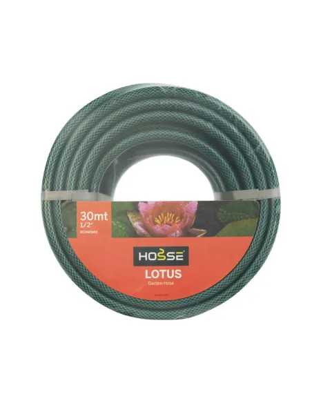 Шланг для полива EVCI Plastik Lotus 1/2 дюйма, 30 метров, армированный - 1