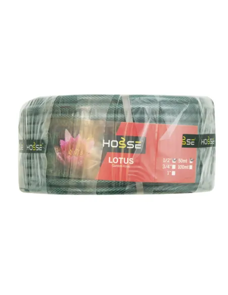 Шланг для полива EVCI Plastik Lotus 1/2 дюйма, 50 метров, армированный - 1