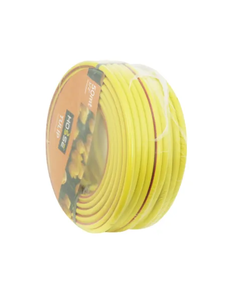 Шланг для полива EVCI Plastik Tulip 1/2 дюйма, 50 метров, армированный - 2 Шланг для полива EVCI Plastik Tulip 1/2 дюйма, 50 метров, армированный - 2