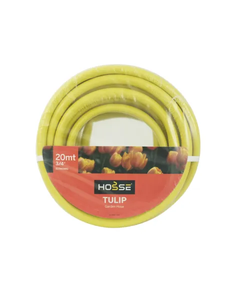 Шланг для полива EVCI Plastik Tulip 3/4 дюйма, 20 метров, армированный - 1