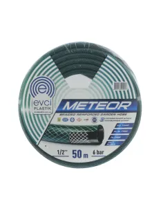 Шланг для полива EVCI Plastik Meteor 1/2 дюйма, 50 метров, армированный - 1