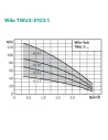 Центробежный глубинный насос Wilo TWU3-0123 1, 0.55 кВт, кабель 1.8 метра - 2