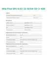 Центробежный глубинный насос Wilo First SPU 4.03-32-B/XI4-50-3-400, 2.2 кВт, кабель 2 метра - 5