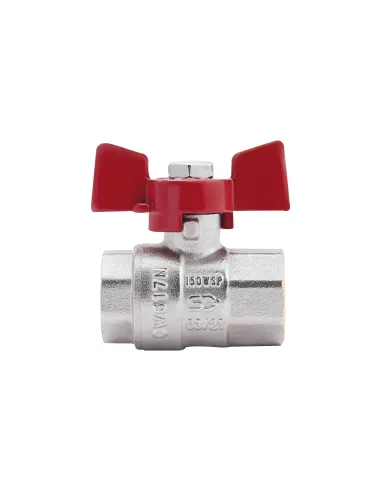 Кран шаровой прямой SD Plus ВР SD602NW20PN40 3/4 дюйма - 3