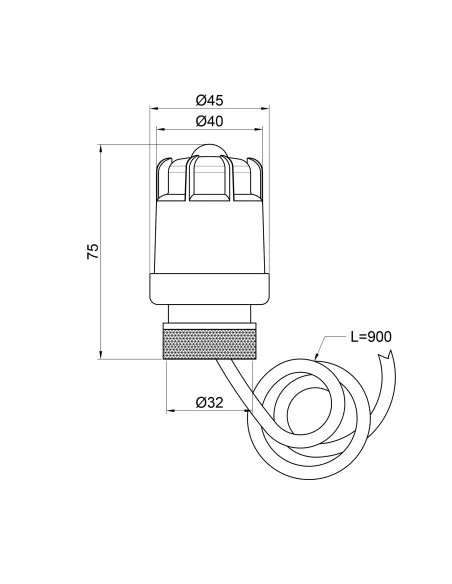 Сервопривод SD Plus SD347 220V M30 x 1,5 дюйма  - 2