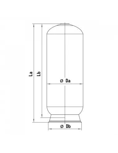 Колонна из стекловолокна Raifil FRP 21x62 Natural Blue, 4 дюйма купить в Днепре и Киеве - цена от КТУ