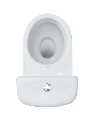 Унитаз компакт Cersanit 487 Merida 031 3/6 л, сиденье полипропилен - 2