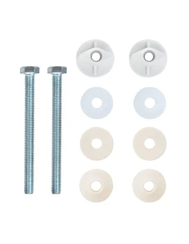 Комплект арматури для зливного бачка SoloPlast 1/2 дюйма, з двома режимами зливу АБК2-10 - 7