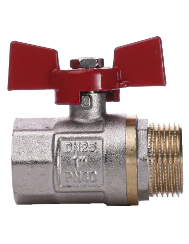 Кран кульовий прямий Quality Professional QP152 1 дюйм НВ КБ PN40 - 3