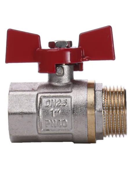 Кран шаровой прямой Quality Professional QP152 1 дюйм НВ КБ PN40 - 3