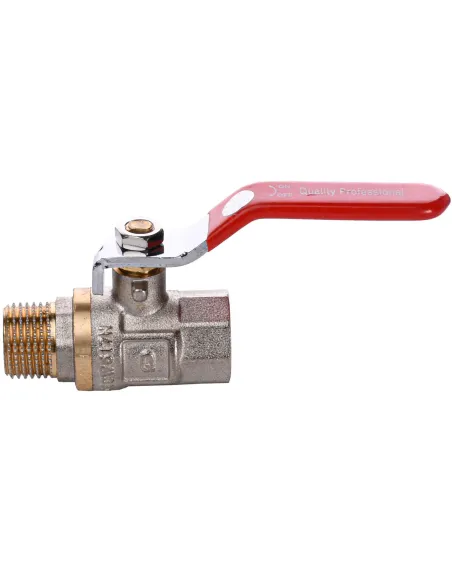 Кран кульовий прямий Quality Professional QP152 1/2 дюйми НВ КР PN40 - 1