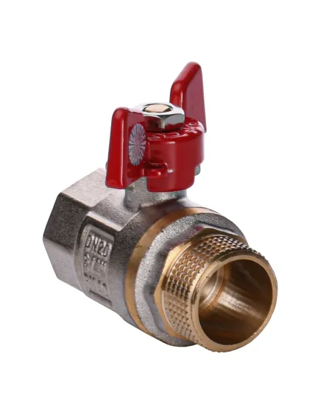 Кран шаровой прямой Quality Professional QP152 3/4 дюйма НВ КБ PN40 - 1 Кран шаровой прямой Quality Professional QP152 3/4 дюйма НВ КБ PN40 - 1