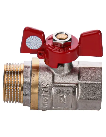 Кран шаровой прямой Quality Professional QP152 3/4 дюйма НВ КБ PN40 - 2 Кран шаровой прямой Quality Professional QP152 3/4 дюйма НВ КБ PN40 - 2