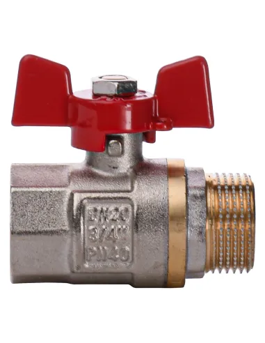 Кран шаровой прямой Quality Professional QP152 3/4 дюйма НВ КБ PN40 - 3