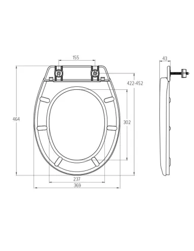 Сидіння для унітазу SoloPlast СУ-4 - 5