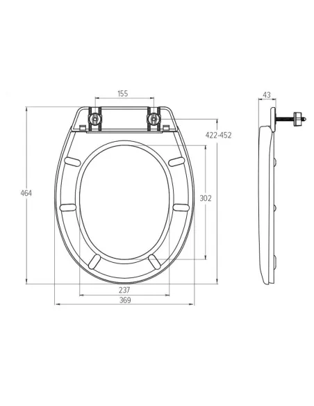 Сиденье для унитаза SoloPlast СУ-4 - 5