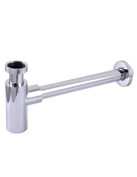 Сифон для раковины Globus Lux GSB-32-125-00 1 1/4 дюйма, цилиндрический - 3