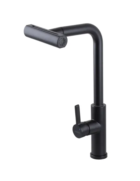 Смеситель для кухни Globus Lux Alpen SBT1-2044-BB черный - 1