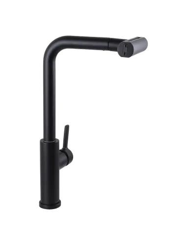 Смеситель для кухни Globus Lux Alpen SBT1-2044-BB черный - 4