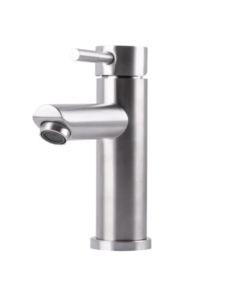 Смеситель для умывальника Ecomix AISI-101 нержавеющая сталь - 4