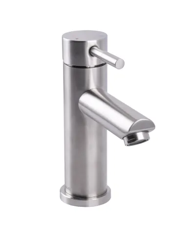 Смеситель для умывальника Ecomix AISI-101-WH нержавеющая сталь - 3