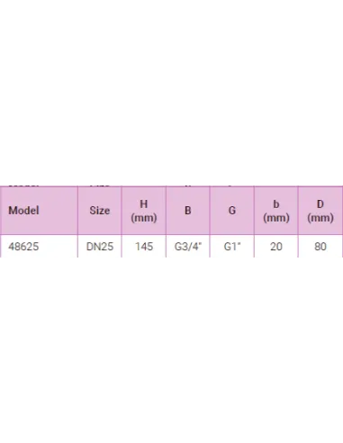 Клапан воздухоотвод Raifil BSP, 1 дюйм - 3