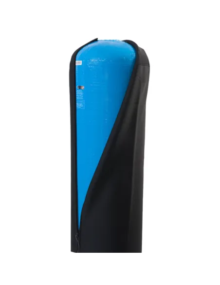 Чехол для колонн Raifil 12 х 52 дюйма, антиконденсатный, черный - 1