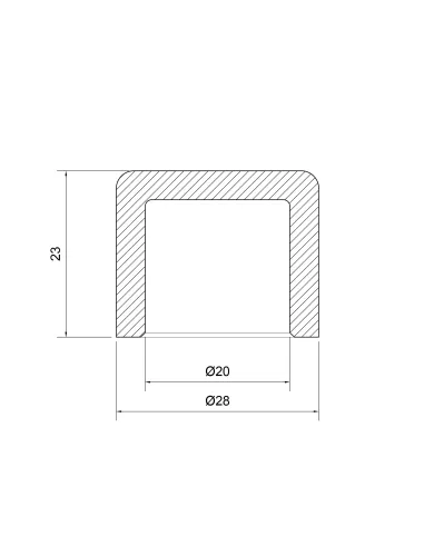 Заглушка для поліпропіленових труб Thermo Alliance 20 мм - 2