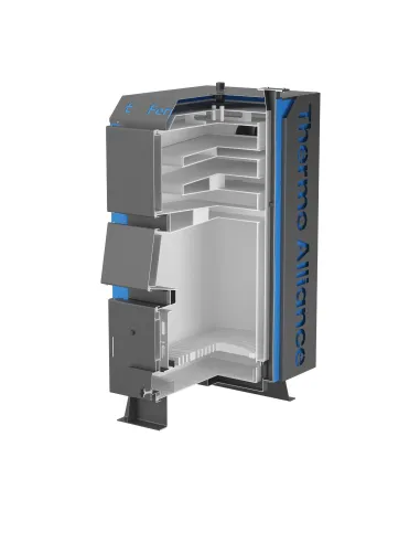 Котел твердотопливный Thermo Alliance Ferrum FSF 20 V 4.0 стальной - 4
