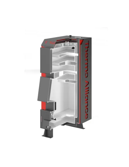 Котел твердотопливный Thermo Alliance Vulcan SF 15 V 4.0 стальной - 5