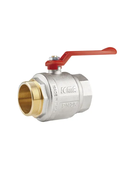 Кран кульовий прямий Icma №352 2 дюйми - 1