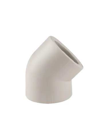 Кутник 45 для поліпропіленових труб Thermo Alliance 50 мм - 3