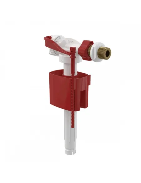 Кран затока для бачка унітазу Alcaplast A16 3/8 дюйма, з клапаном бокової подачі води, латунь - 1