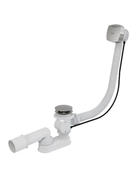 Сифон для ванни Alcaplast A51CRM автомат, з переливом, 50 мм - 1