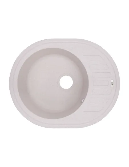 Мойка для кухни каменная Lidz COL-06 бежевая, 620x500х200 мм - 1