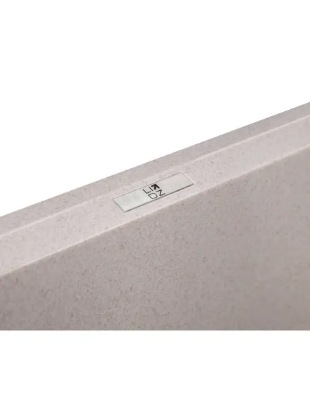 Мойка для кухни каменная Lidz COL-06 светло-бежевая, 790x495х230 мм - 8