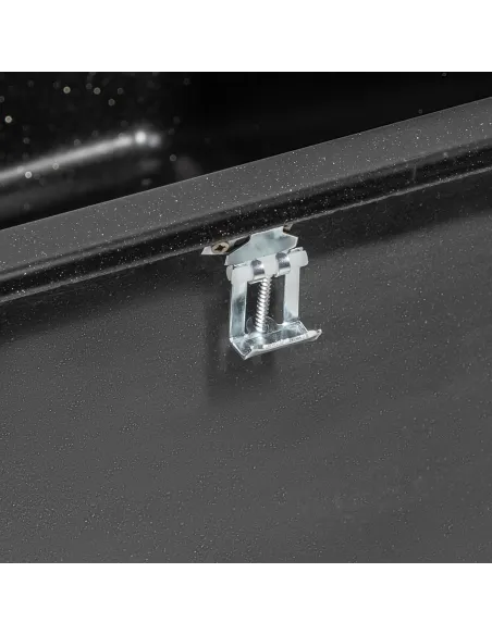 Мойка для кухни каменная Lidz BLM-14 черная, 620x435х200 мм - 6