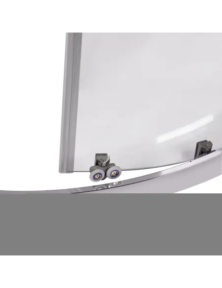 Душевая кабина с низким поддоном Q-Тap Taurus CRM1011AC6 Clear, полукруглая - 15