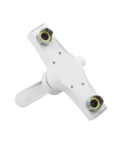 Смеситель для душа Rizo RP52W, пластик, белый купить в Днепре и Киеве - цена от КТУ