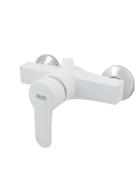 Змішувач для душу Rizo RP52W, пластик, білий купити у Дніпрі та Києві - ціна від КТУ