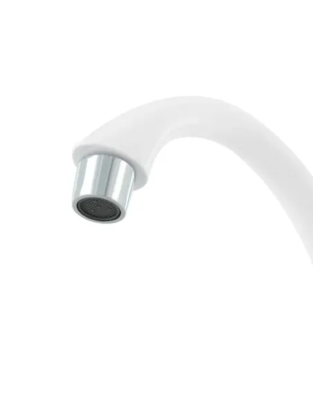 Змішувач для кухні одноважільний Rizo RP49W, пластик, білий купити у Дніпрі та Києві - ціна від КТУ