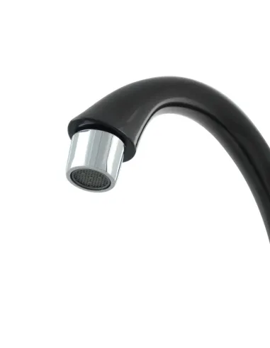 Смеситель для кухни однорычажный Rizo RP49B, пластик, черный купить в Днепре и Киеве - цена от КТУ